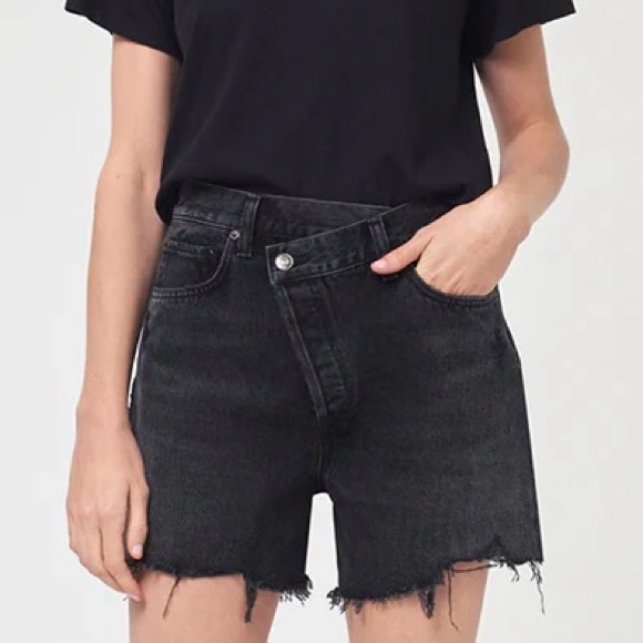 Agolde Pants - Agolde Criss Cross Shorts
